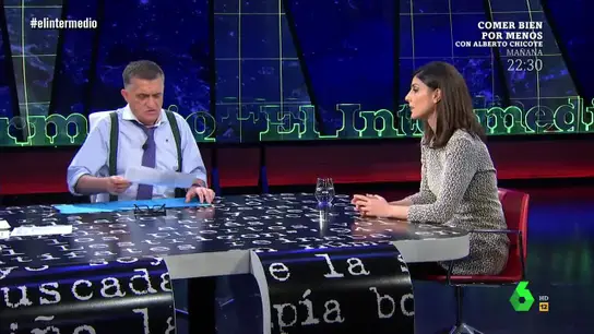 Raquel Ejerique visita El Intermedio Raquel Ejerique visita El Intermedio