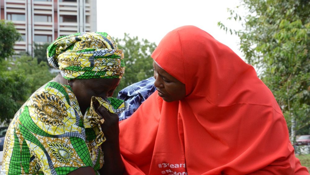 Secuestradas por Boko Haram se reencuentran con sus familiares