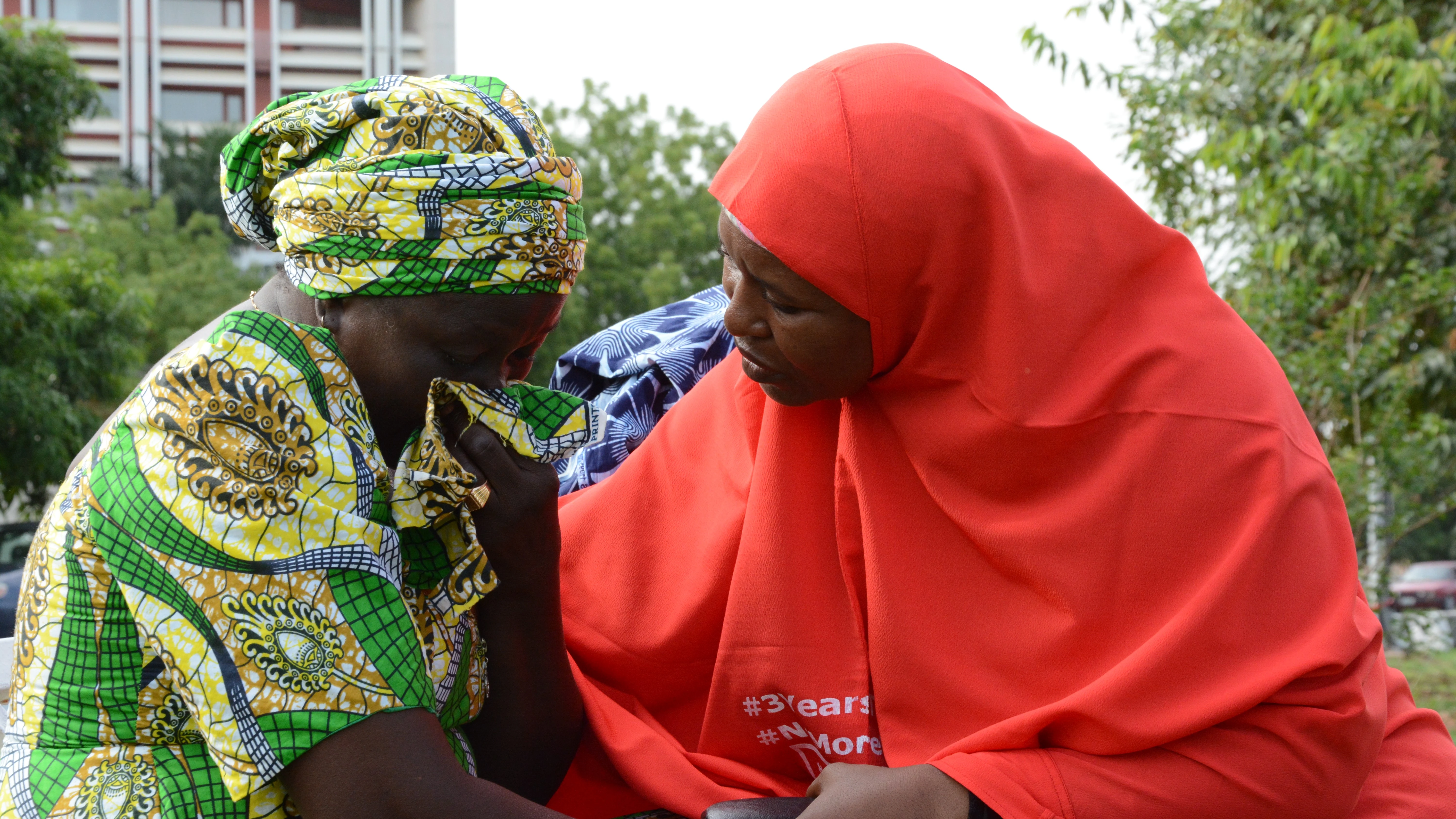 Secuestradas por Boko Haram se reencuentran con sus familiares