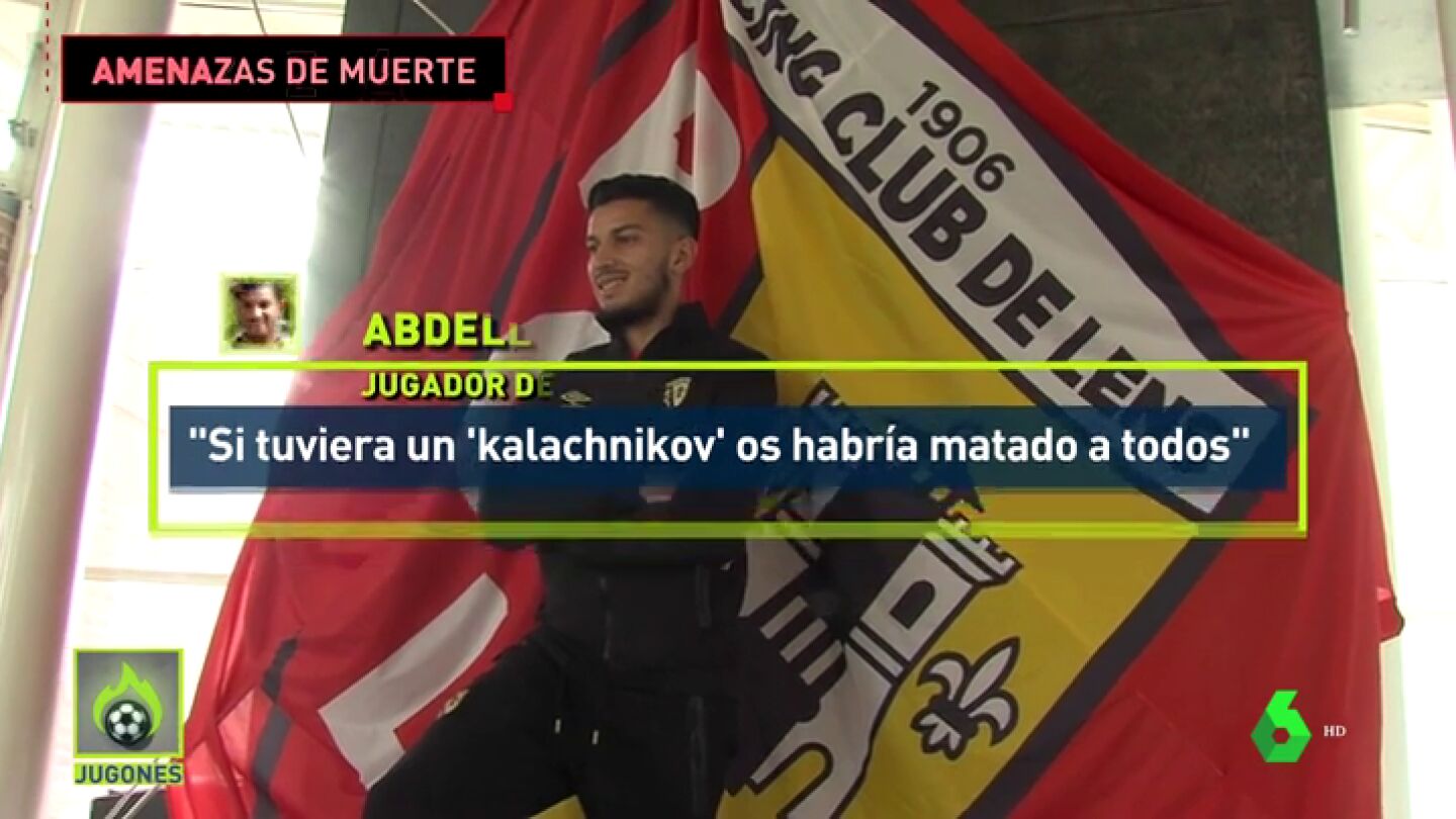 Un jugador franc&eacute;s del Lens amenaza a los &uacute;ltras de su equipo
