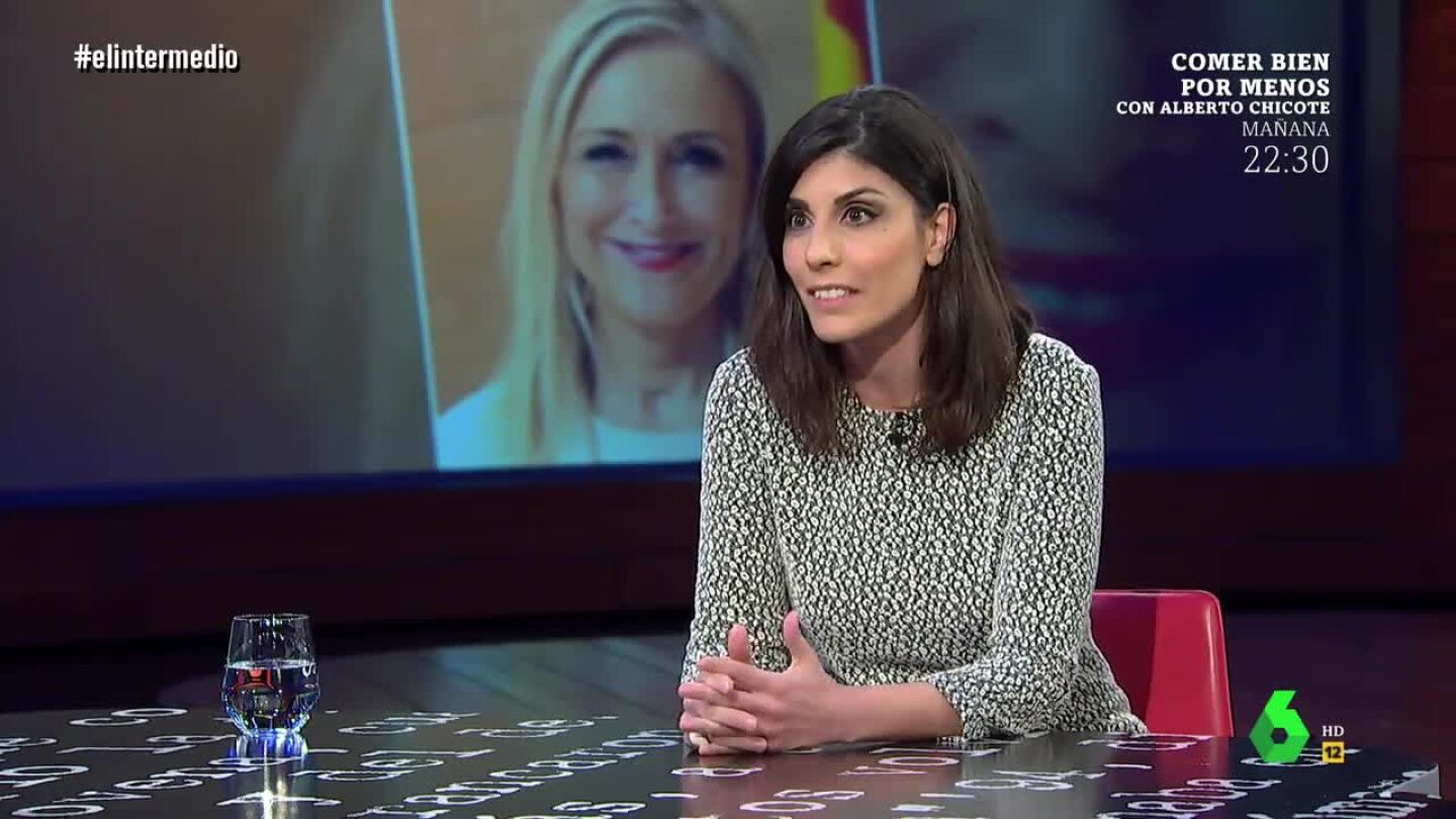 La periodista que ha destapado el esc&aacute;ndalo de Cifuentes, Raquel Ejerique
