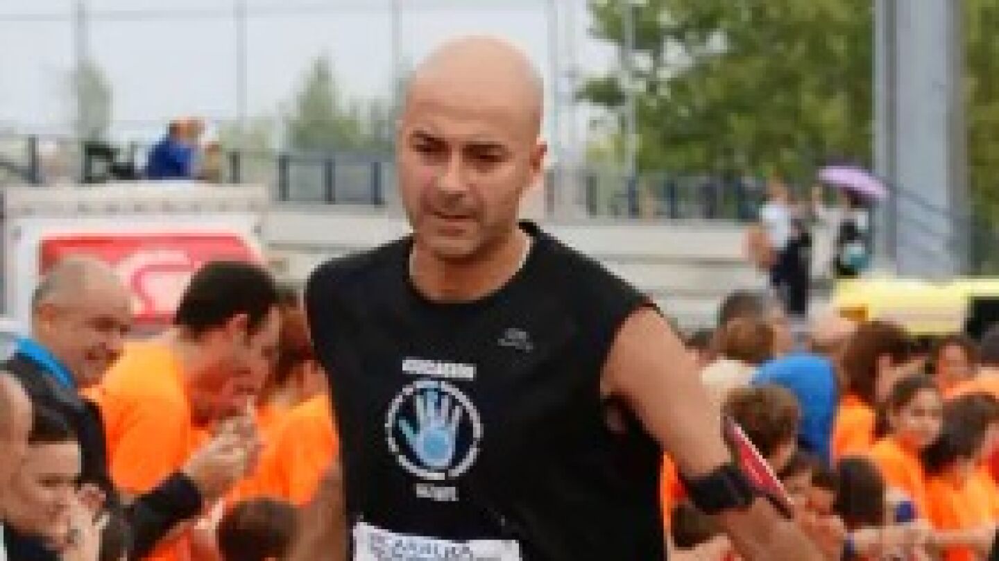 El autor del doble parricidio de Getafe, en la Carrera por la Discapacidad de Getafe