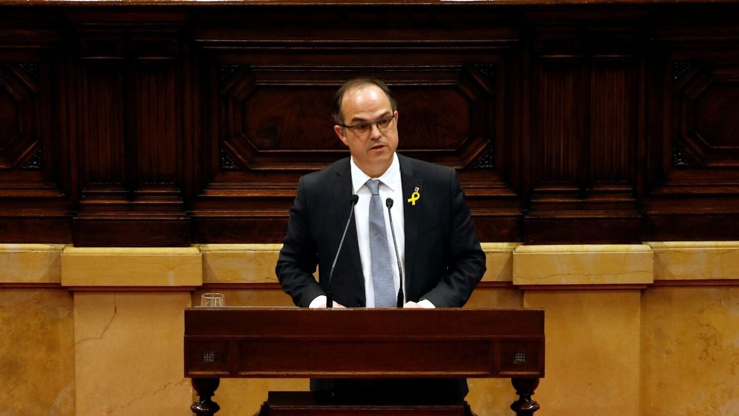 Jordi Turull en el Parlament