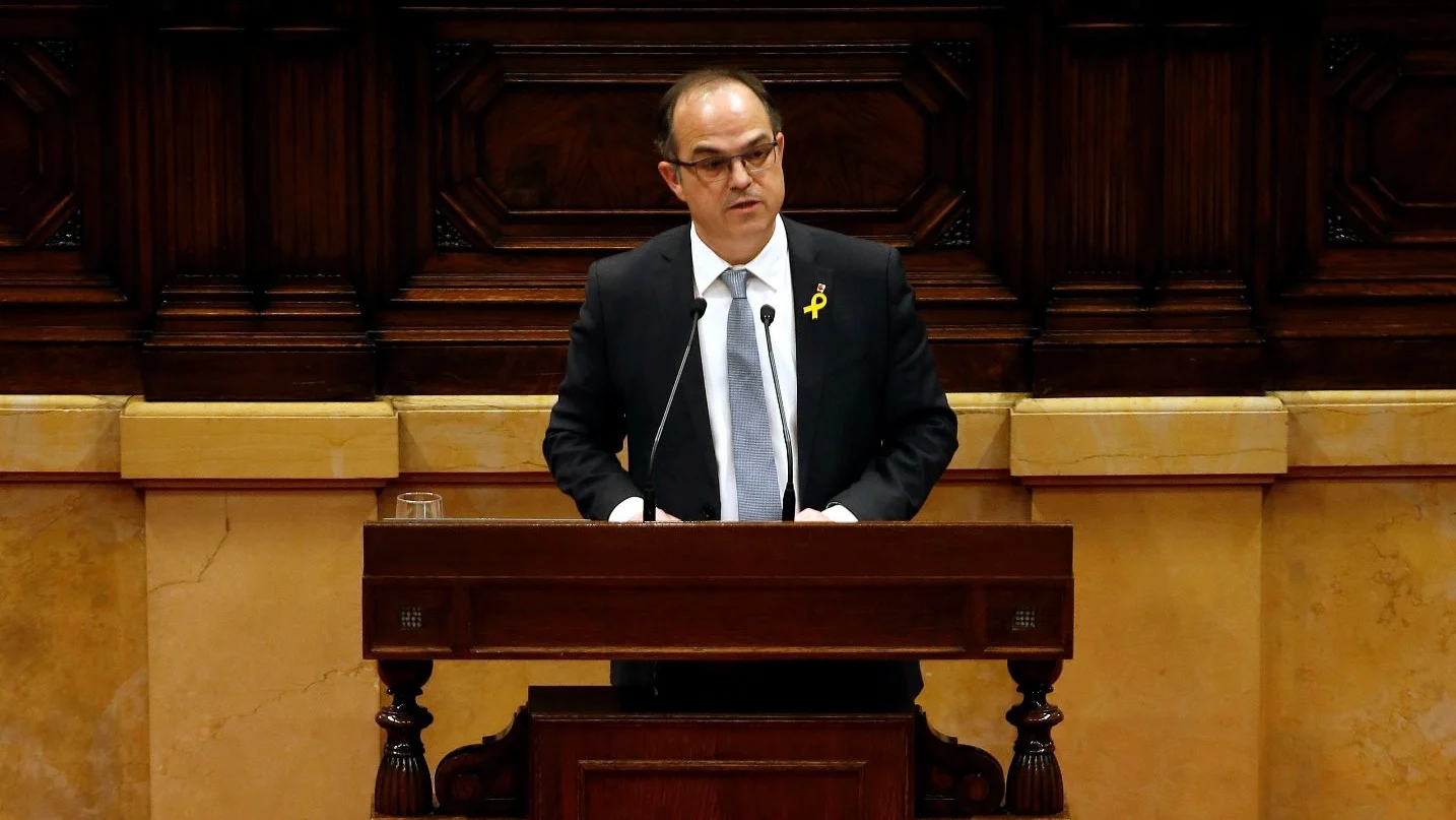 Jordi Turull en el Parlament