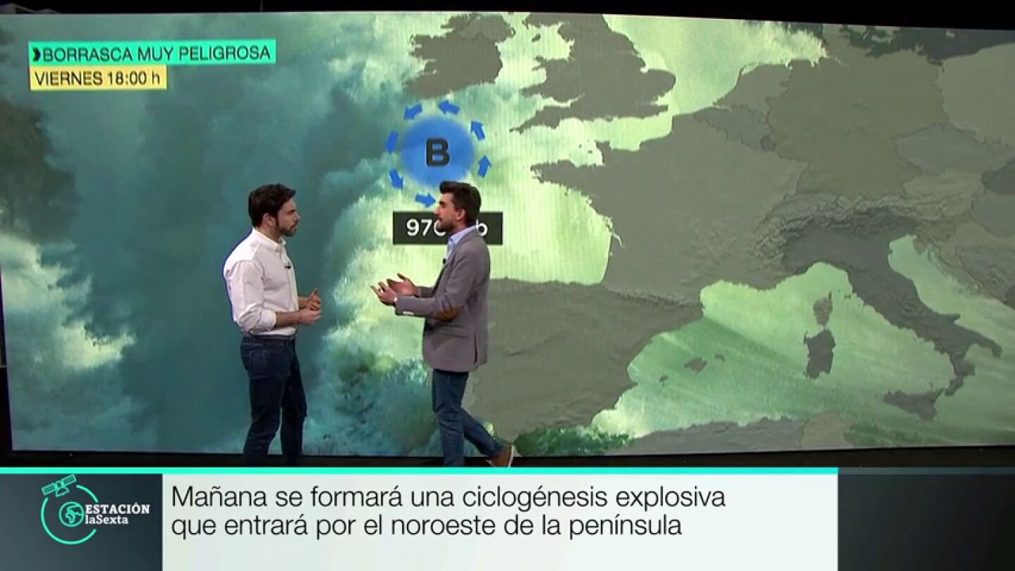 Estaci&oacute;n laSexta (22/03/2018) completo: &iquest;Qu&eacute; peligros trae la ciclog&eacute;nesis explosiva que llega por el norte?