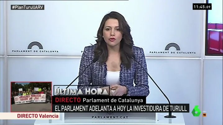 La líder de Ciudatans, Inés Arrimadas