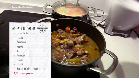 Estofado de ternera, en Comer bien por menos Estofado de ternera, en Comer bien por menos