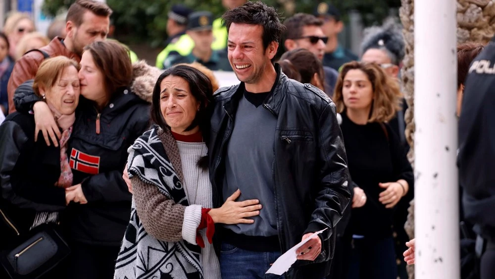 Ángel Cruz y Patricia Ramírez, padres de Gabriel Cruz