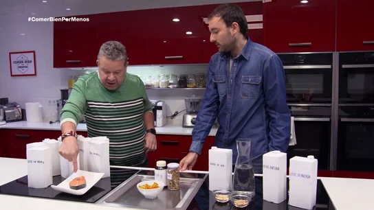 Alberto Chicote visita en Comer bien por menos a Aitor Sánchez Alberto Chicote visita en Comer bien por menos a Aitor Sánchez