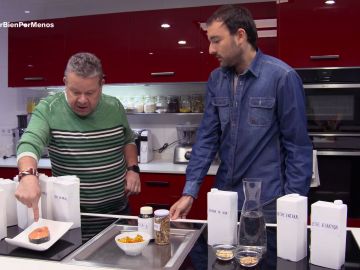 Alberto Chicote visita en Comer bien por menos a Aitor Sánchez Alberto Chicote visita en Comer bien por menos a Aitor Sánchez