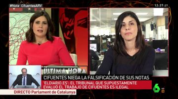 Raquel Ejerique, la periodista que destapó la supuesta falsificación de las notas de Cifuentes