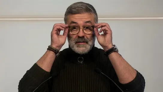 El diputado de la CUP Carles Riera El diputado de la CUP Carles Riera