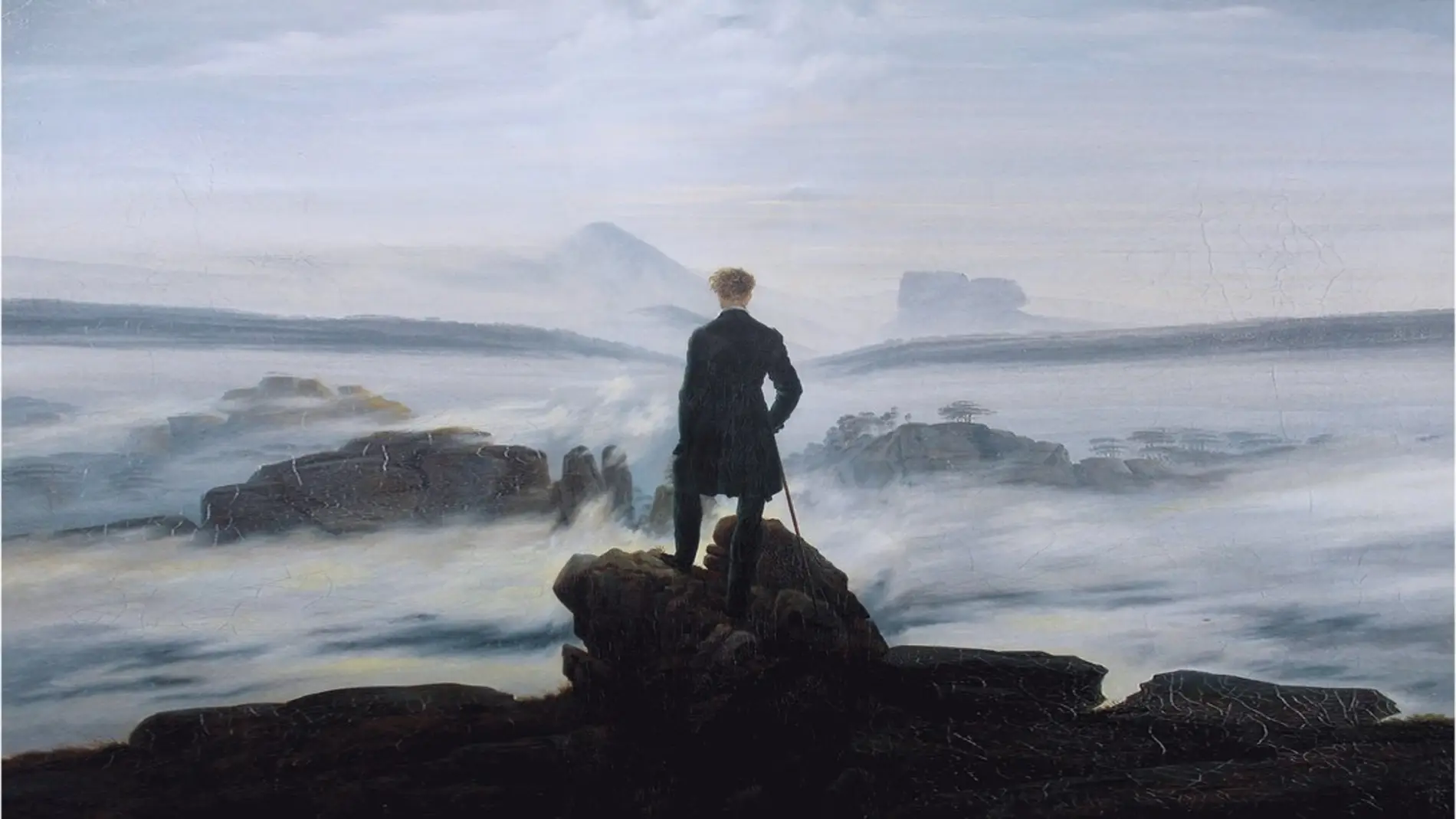 “El Caminante sobre un mar de nubes”, de Friedrich, recoge perfectamente la tesis científica