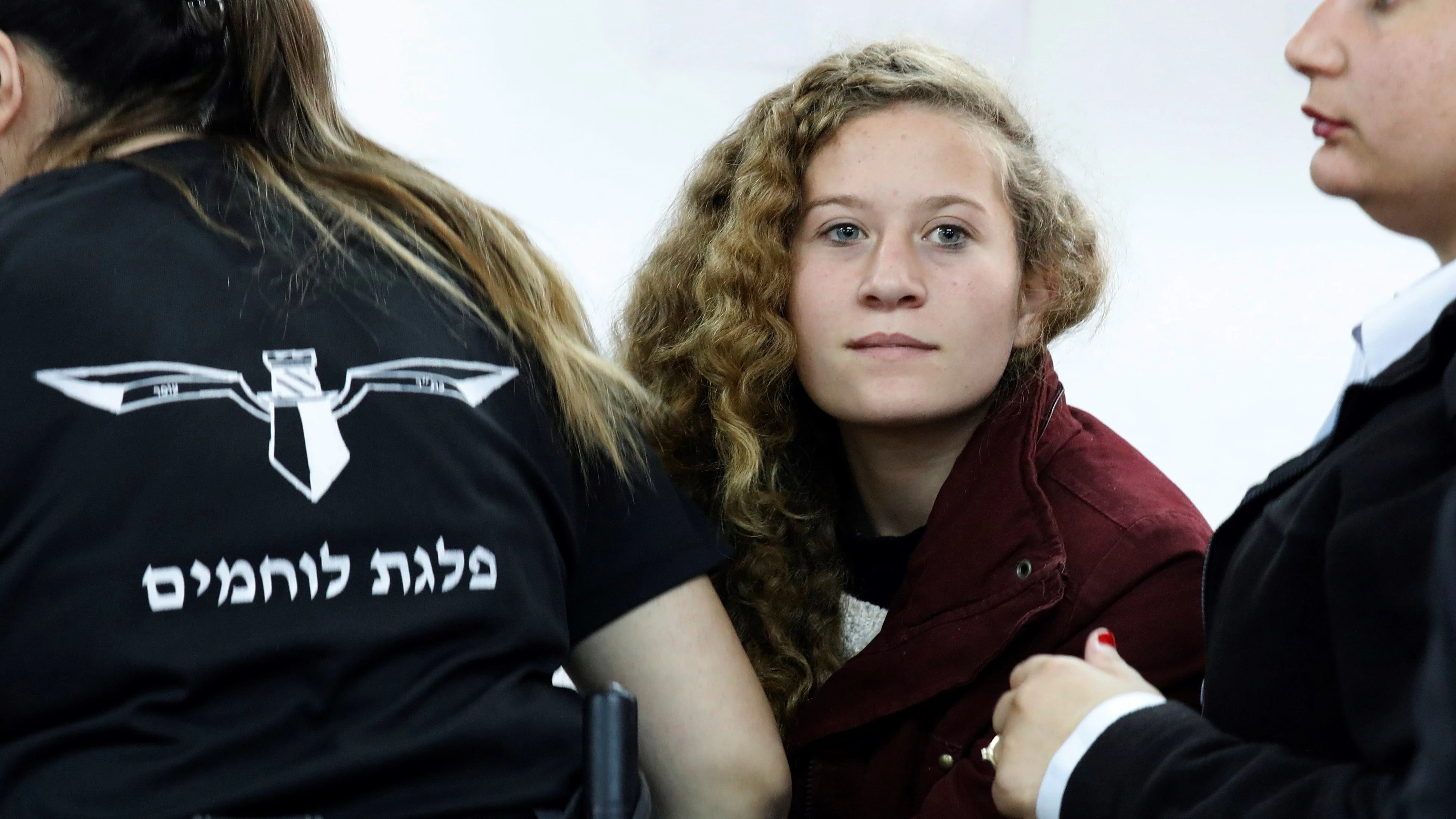 Imagen de archivo de Ahed Tamimi en la Corte militar