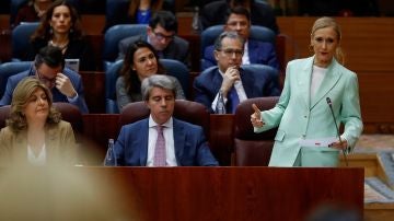 La presidenta de la Comunidad de Madrid, Cristina Cifuentes