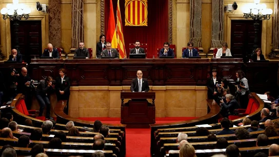 Jordi Turull en el Parlament Jordi Turull en el Parlament