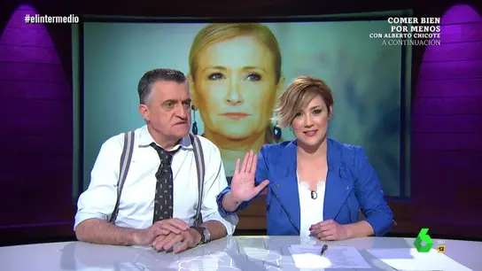 Cristina Pardo da un bombazo informativo en El Intermedio Cristina Pardo da un bombazo informativo en El Intermedio