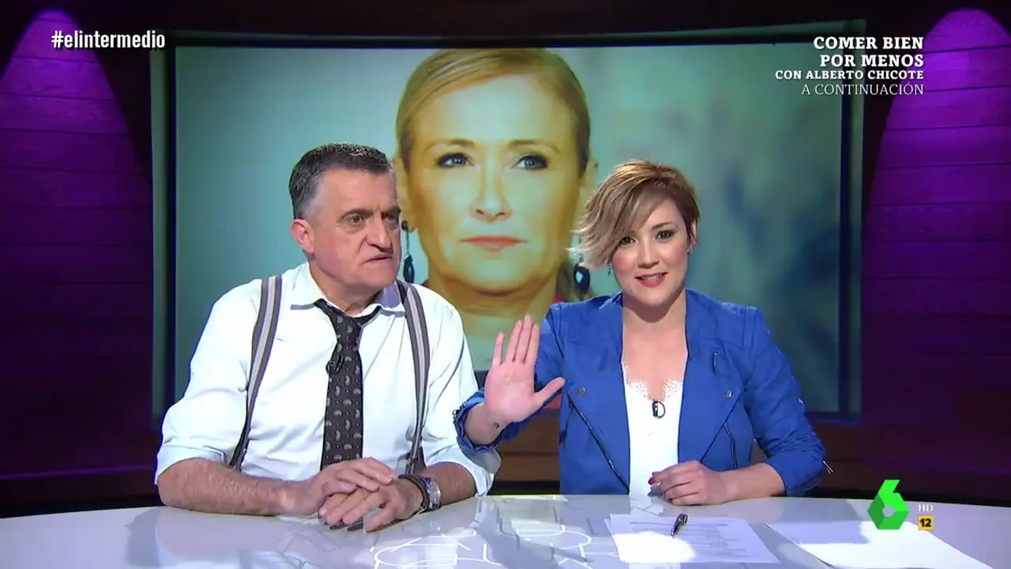 Cristina Pardo da un bombazo informativo en El Intermedio Cristina Pardo da un bombazo informativo en El Intermedio