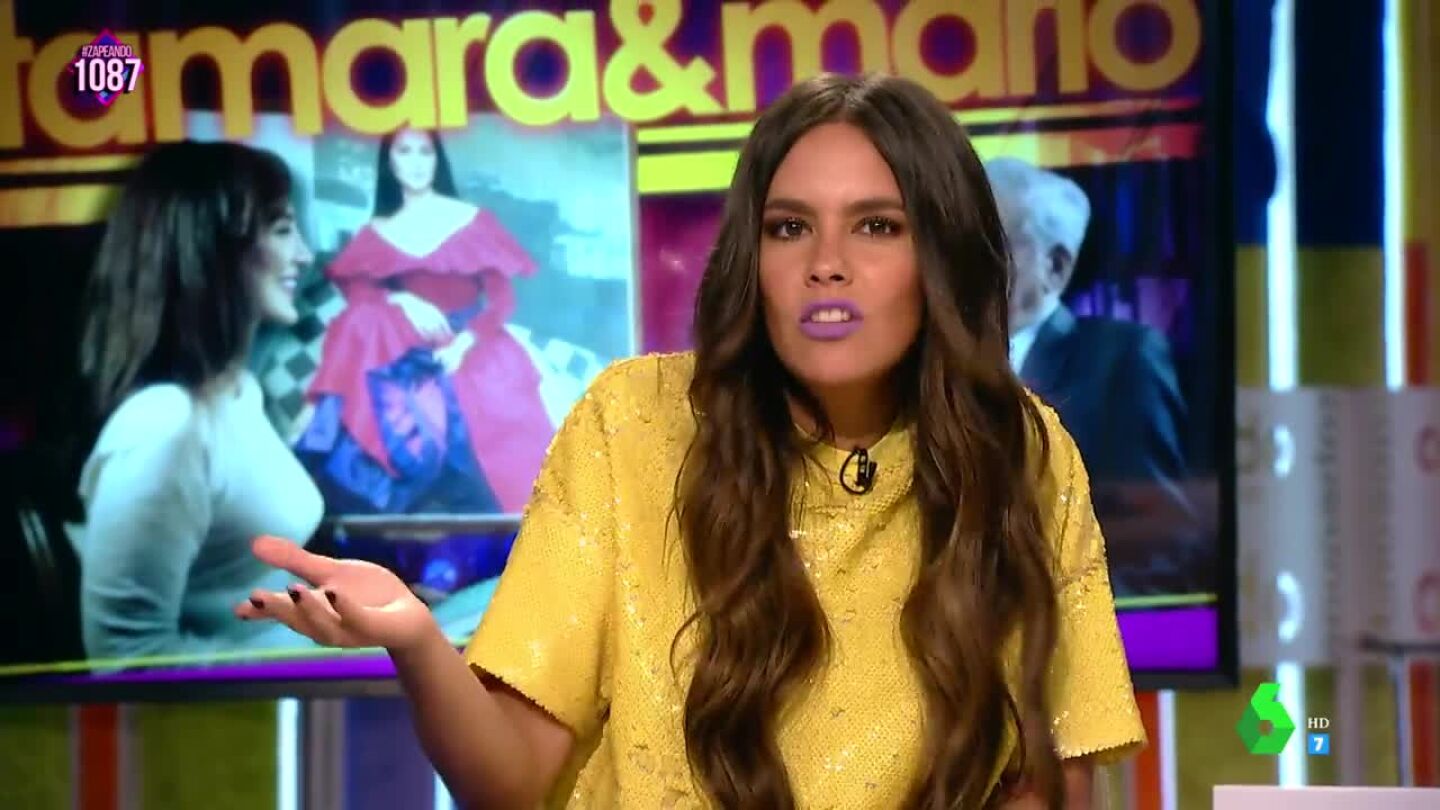 La respuesta de Cristina Pedroche a Albert Castill&oacute;n tras meterse con "la voz de pito" de Tamara Falc&oacute;