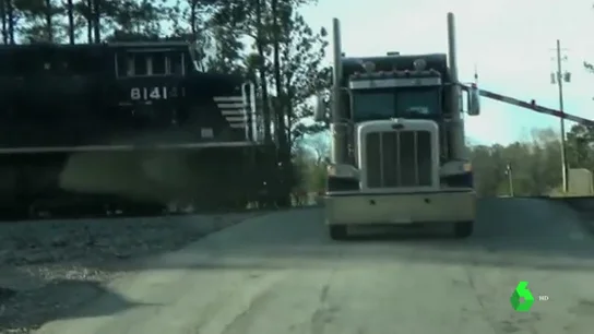 tren camion choque tren camion choque
