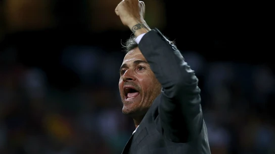 Luis Enrique, en su etapa en el Barcelona Luis Enrique, en su etapa en el Barcelona