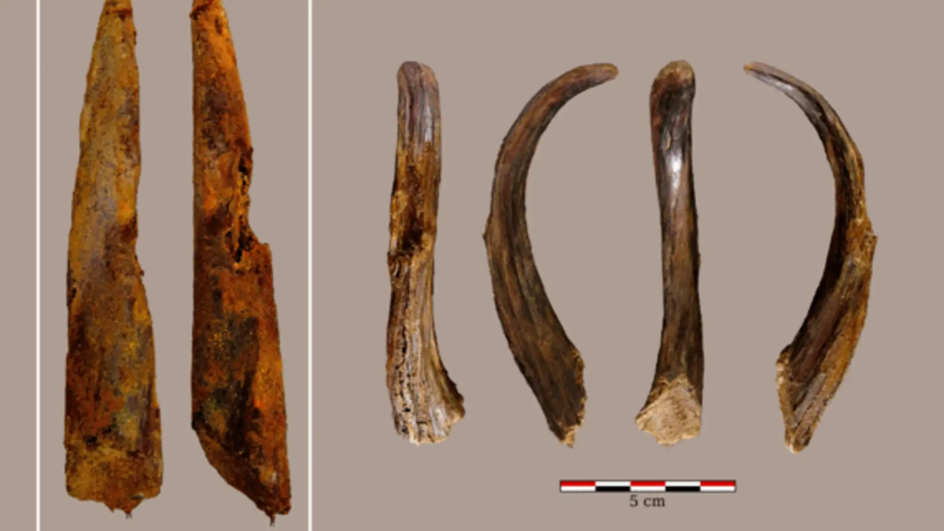 Las herramientas neandertales de madera mas antiguas de la Peninsula