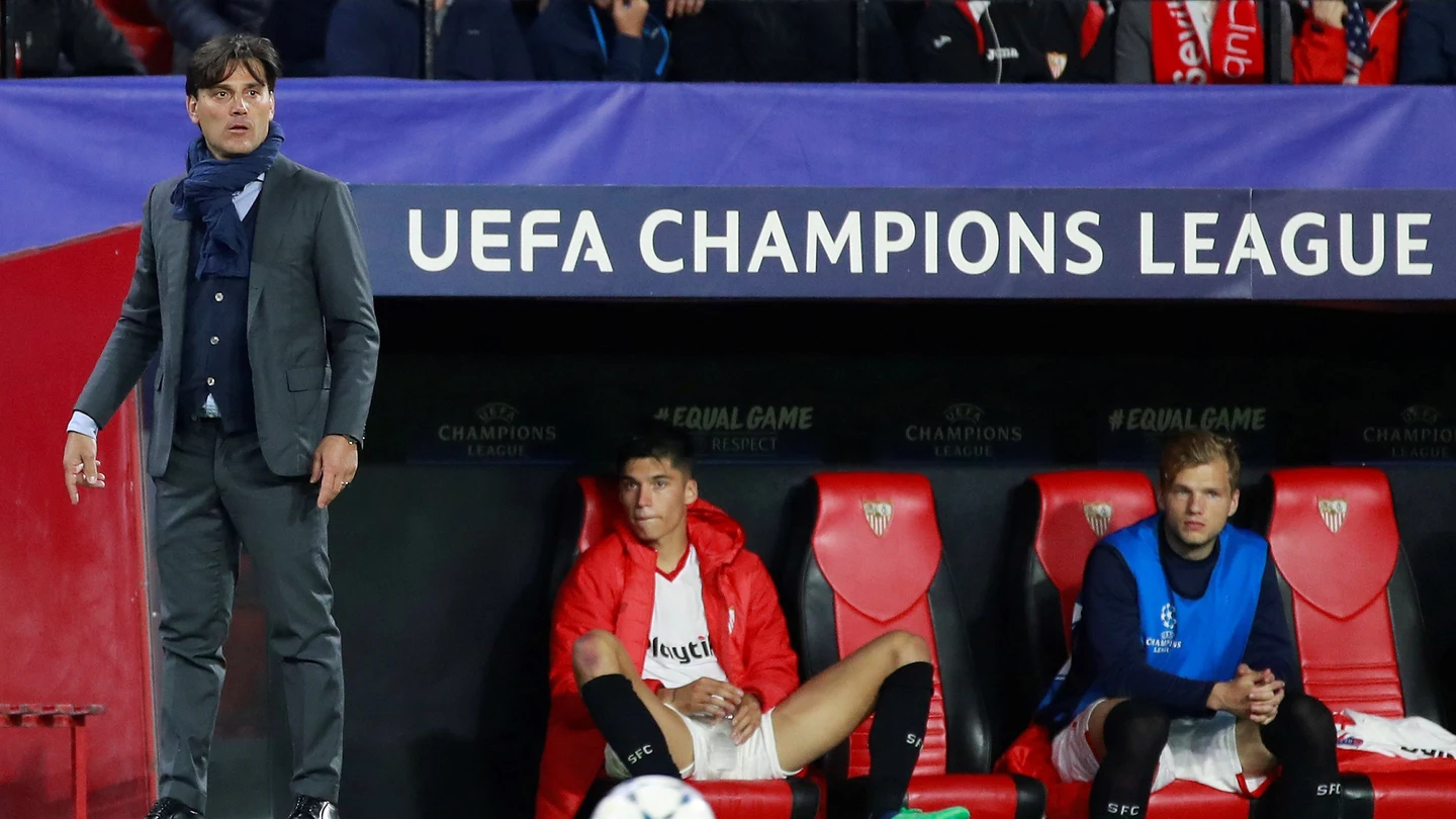 Montella, en la banda del Sánchez Pizjuán Montella, en la banda del Sánchez Pizjuán