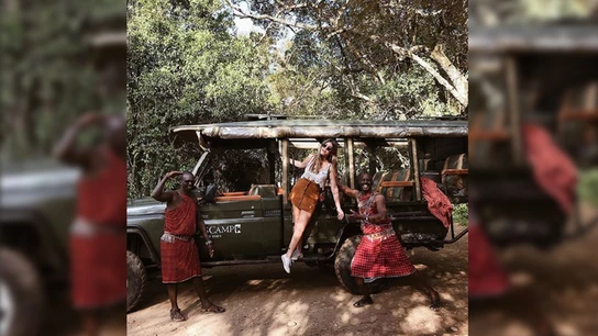 Dulceida en África Dulceida en África