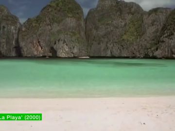Cierran la playa de la película de Di Caprio por exceso de turistas Cierran la playa de la película de Di Caprio por exceso de turistas