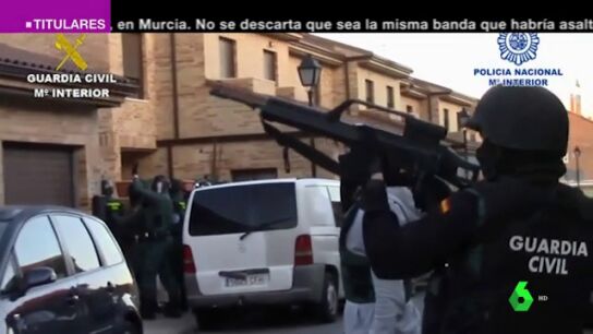 Polic&iacute;a y Guardia Civil desarticulan una banda de ladrones