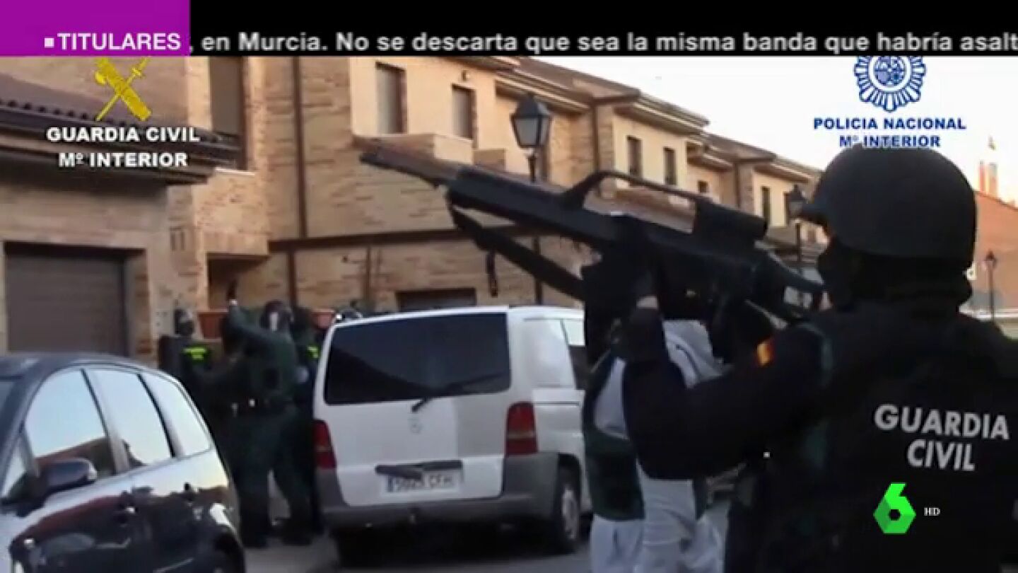 Polic&iacute;a y Guardia Civil desarticulan una banda de ladrones
