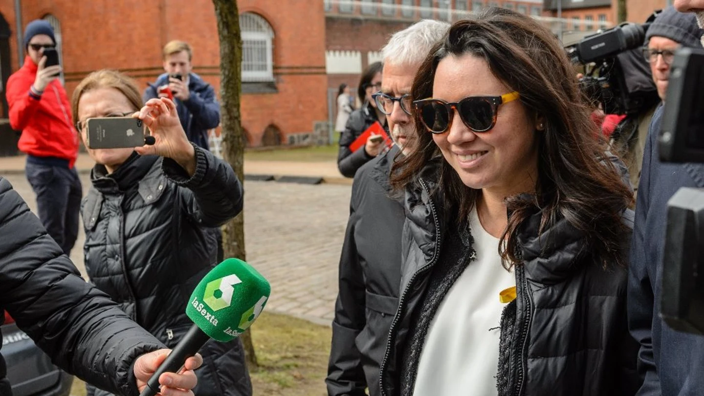 Marcela Topor, mujer de Puigdemont Marcela Topor, mujer de Puigdemont