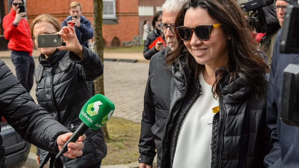 Marcela Topor, mujer de Puigdemont