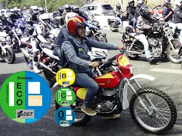 La DGT clasifica también las motos y ciclomotores según sus emisiones La DGT clasifica también las motos y ciclomotores según sus emisiones