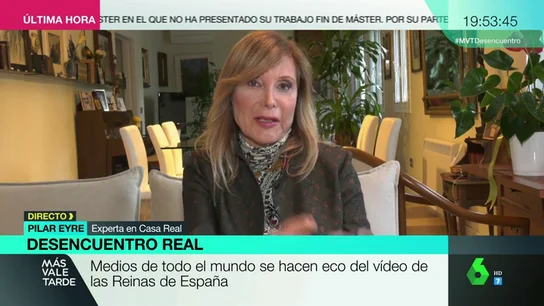 La experta en Casa Real Pilar Eyre La experta en Casa Real Pilar Eyre