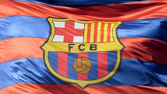 El escudo del Fútbol Club Barcelona El escudo del Fútbol Club Barcelona