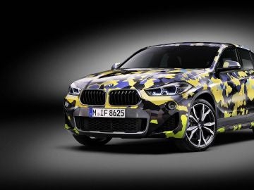 BMW X2: camuflaje digital para distinguirse del resto 