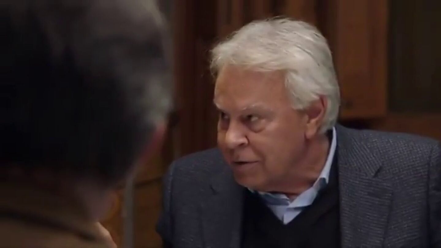 Felipe Gonz&aacute;lez vuelve a hablar con Jordi &Eacute;vole en Salvados, este domingo en laSexta