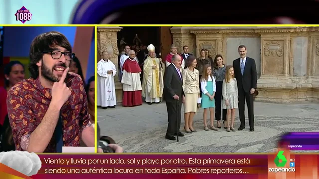 Quique Peinado, del 'rifirrafe' entre la reina Sofía y Letizia: "Leonor se queda como, '¿a mí qué me contáis?, ¡dejadme de vuestras mierdas!" Quique Peinado, del 'rifirrafe' entre la reina Sofía y Letizia: "Leonor se queda como, '¿a mí qué me contáis?, ¡dejadme de vuestras mierdas!"