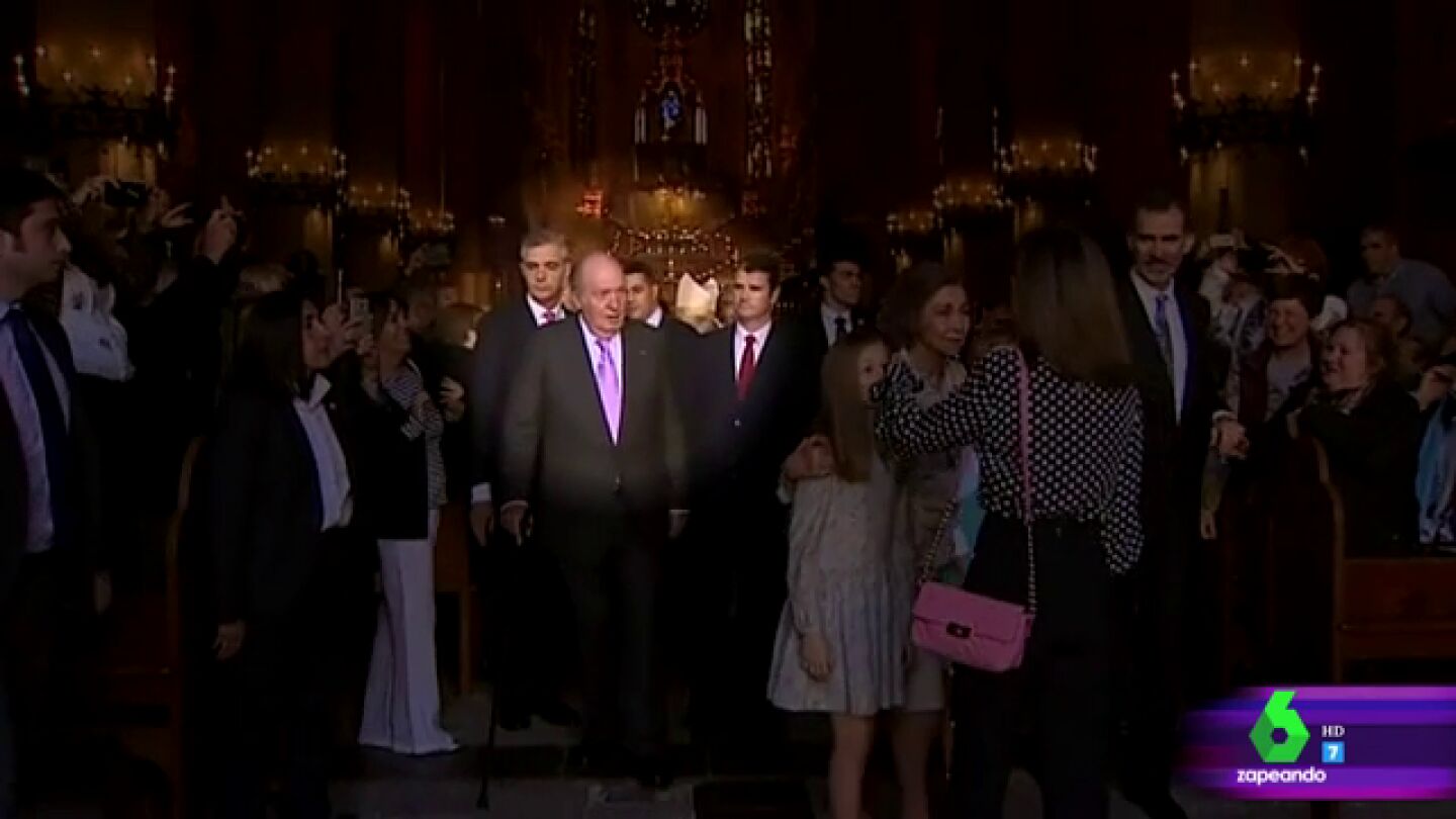 El rey juan Carlos y la familia real