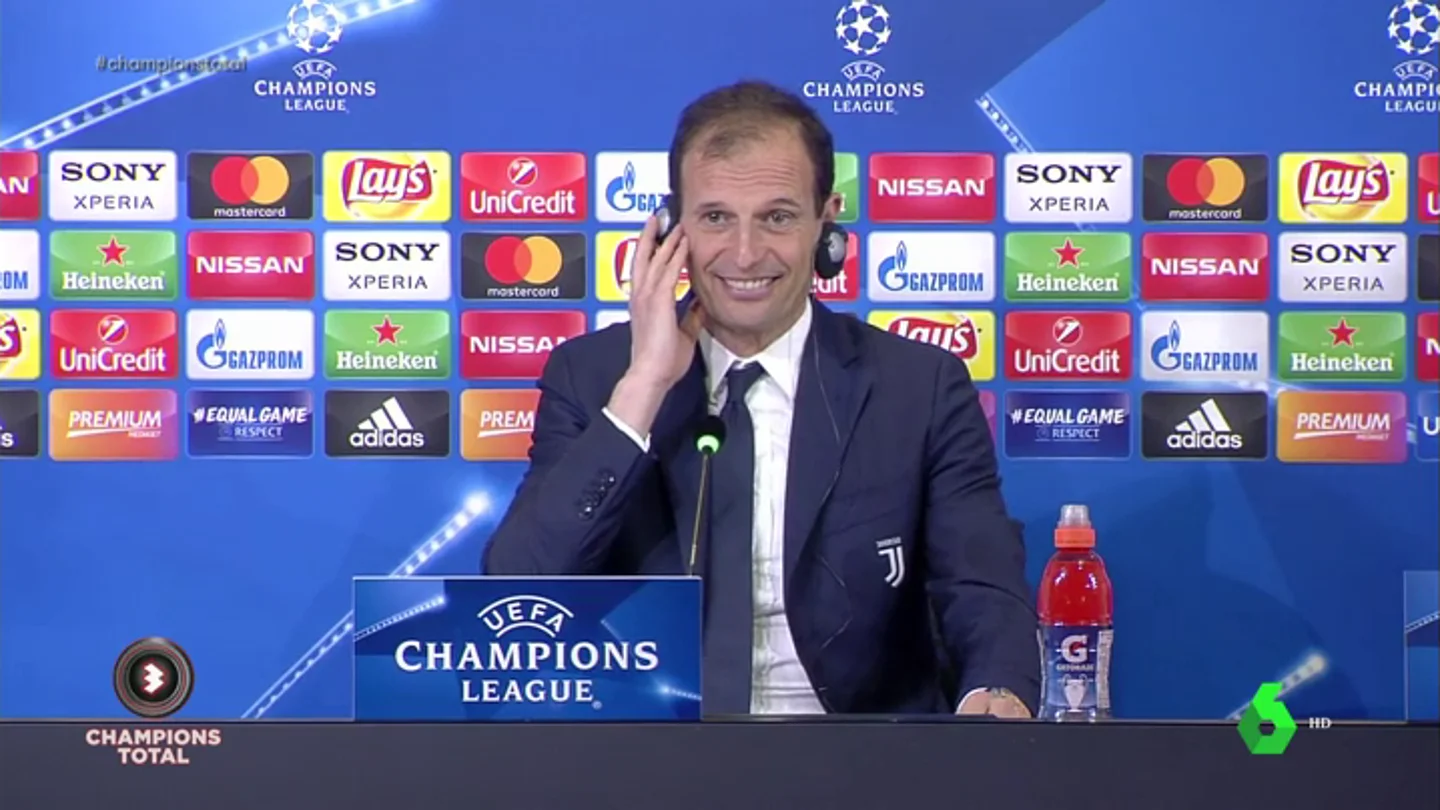 Allegri: "Desde hace un par de años Cristiano es el mejor delantero centro del mundo" Allegri: "Desde hace un par de años Cristiano es el mejor delantero centro del mundo"