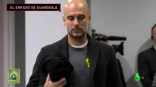 GUARDIOLA 'EXPLOTÓ' CONTRA LA SEGURIDAD GUARDIOLA 'EXPLOTÓ' CONTRA LA SEGURIDAD