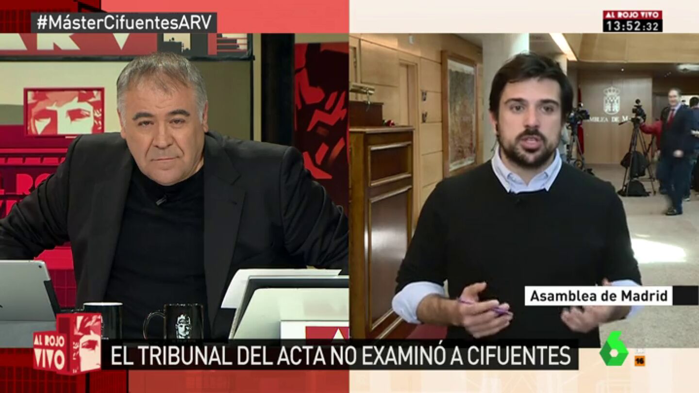 El secretario general de Podemos en la Comunidad de Madrid, Ram&oacute;n Espinar