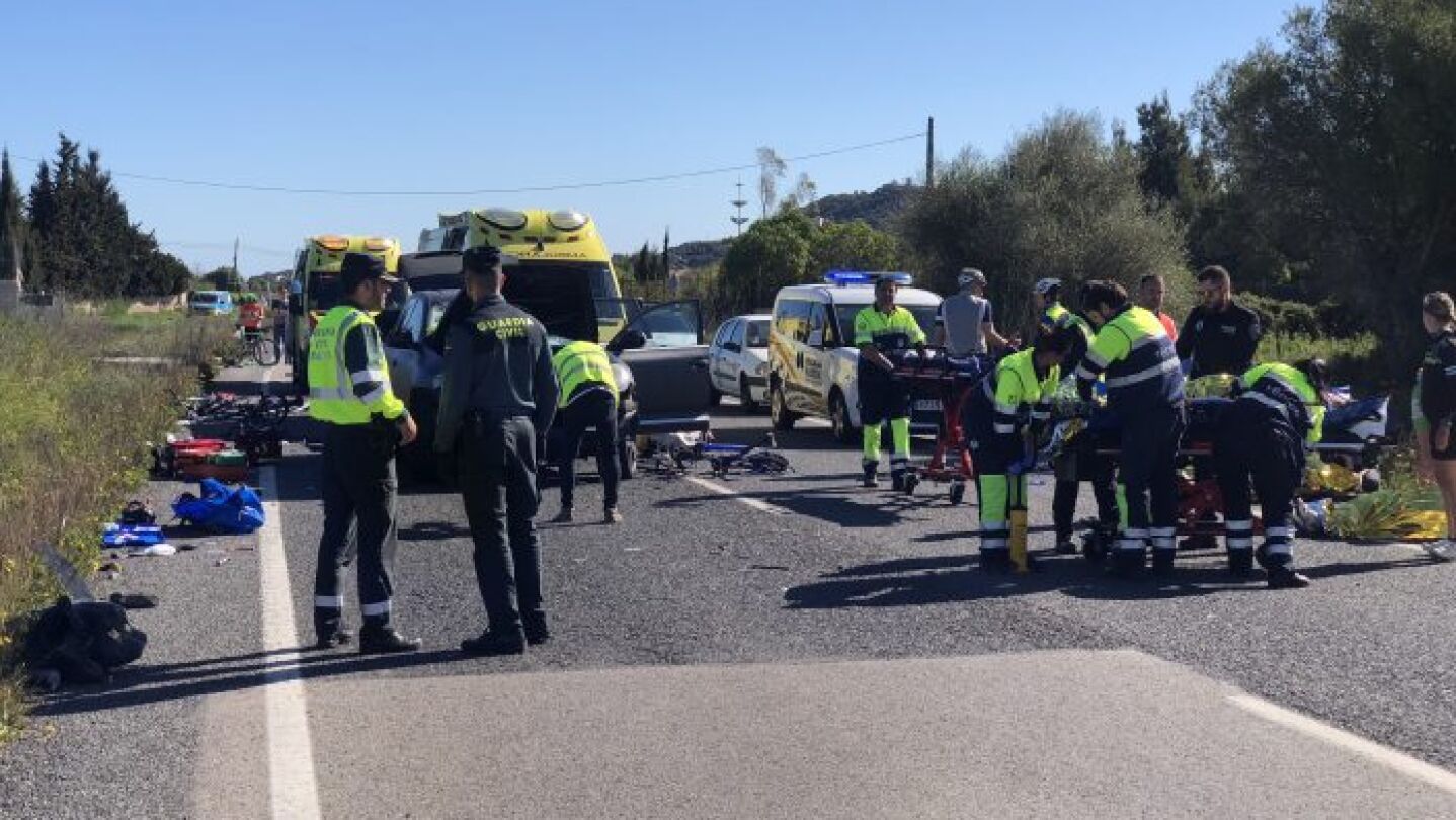 Imagen del suceso en Mallorca
