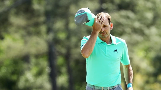 Sergio García, en la primera ronda del Masters de Augusta Sergio García, en la primera ronda del Masters de Augusta