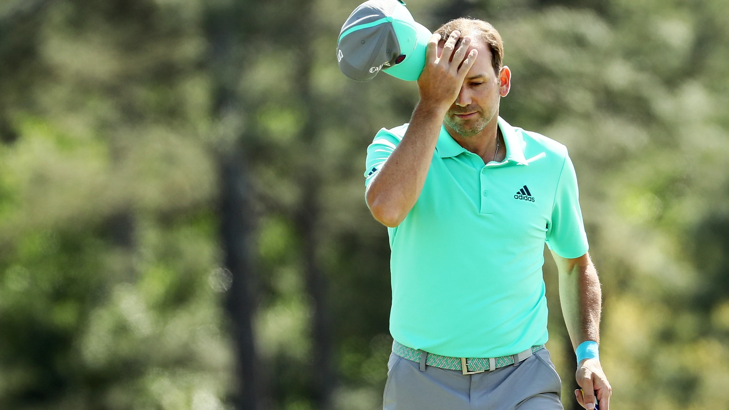 Sergio García, en la primera ronda del Masters de Augusta