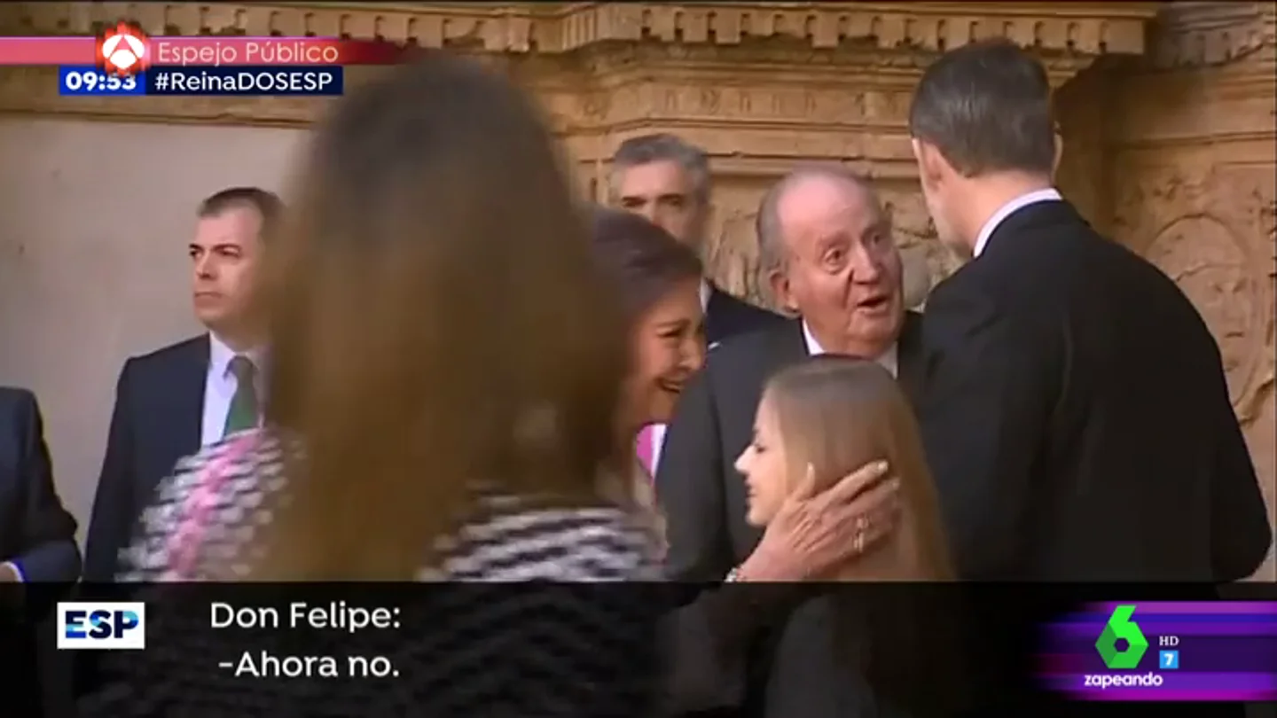 El rey Juan Carlos y el rey Felipe El rey Juan Carlos y el rey Felipe