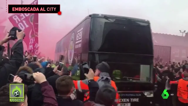 EMBOSCADA AL AUTOBÚS DEL MANCHESTER CITY