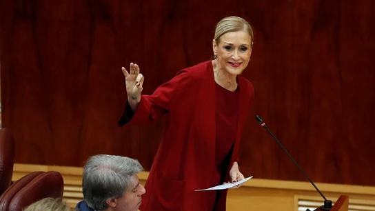 La presidenta de la Comunidad de Madrid, Cristina Cifuentes La presidenta de la Comunidad de Madrid, Cristina Cifuentes,