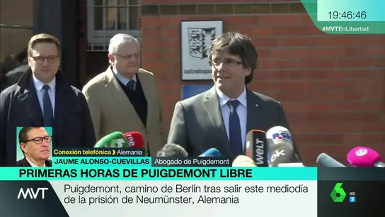 Jaume Alonso-Cuevillas, abogado de Puigdemont Jaume Alonso-Cuevillas, abogado de Puigdemont